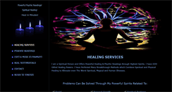 Desktop Screenshot of healer-reader.com