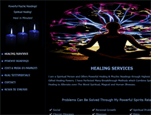 Tablet Screenshot of healer-reader.com